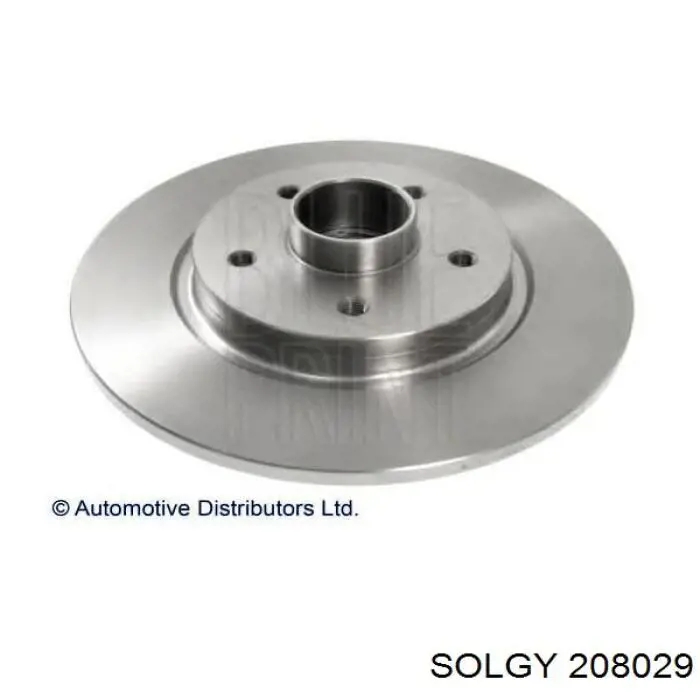 Disco do freio traseiro Solgy 208029 preço, a partir de 97,00 USD