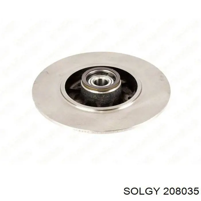 208035 Solgy Disco do freio traseiro