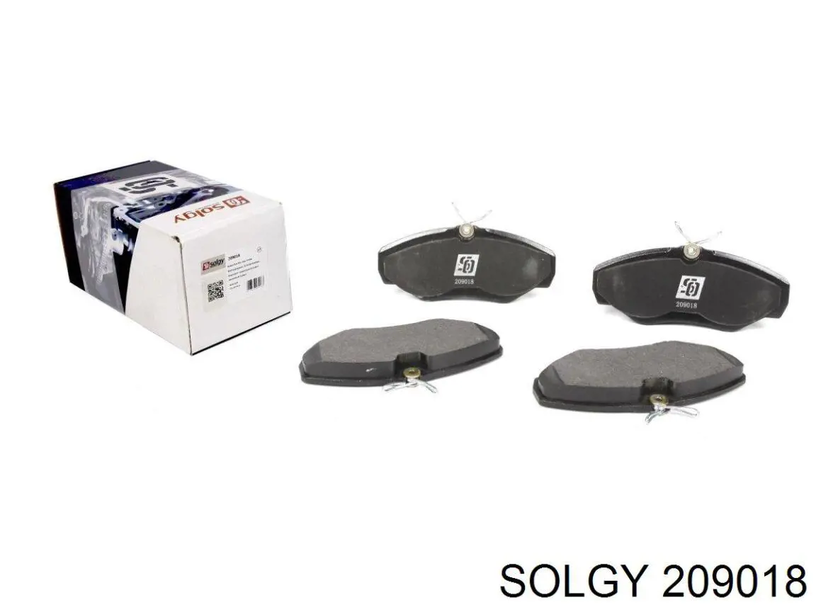 Sapatas do freio dianteiras de disco Solgy 209018 preço, a partir de 37,13 USD