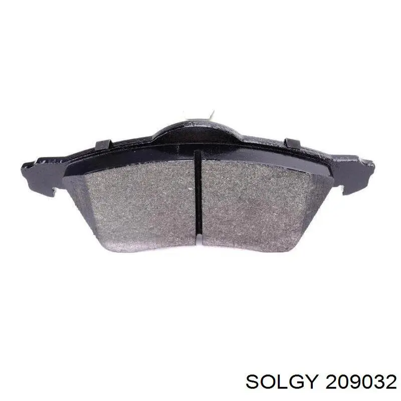 Compre 209032 Solgy Sapatas do freio dianteiras de disco