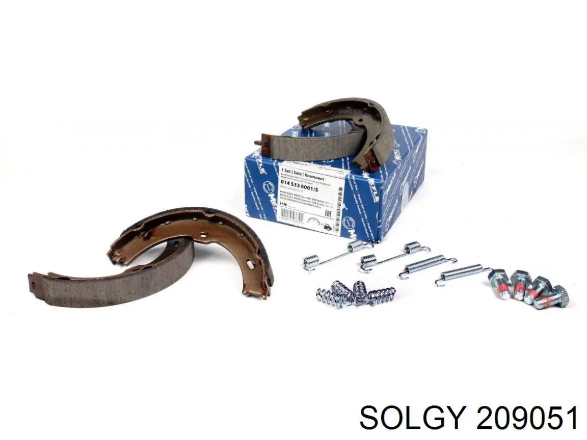 Sapatas do freio de estacionamento Solgy 209051 preço, a partir de 29,90 USD