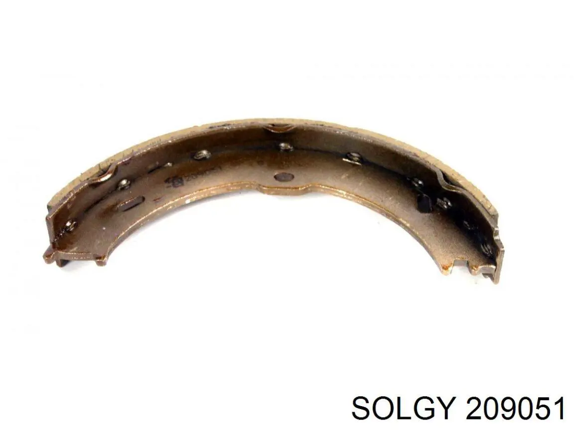 209051 Solgy Sapatas do freio de estacionamento