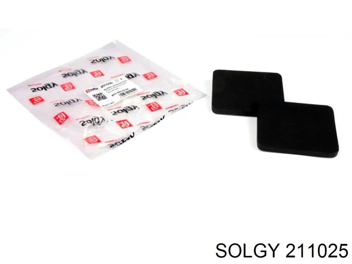 Amortecedor dianteiro Solgy 211025