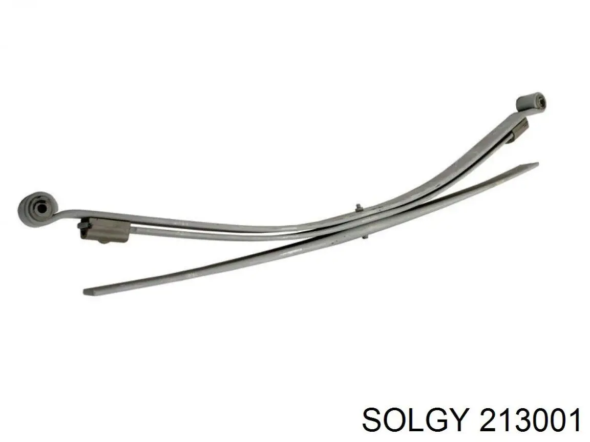 Suspensão de lâminas dianteira 213001 Solgy