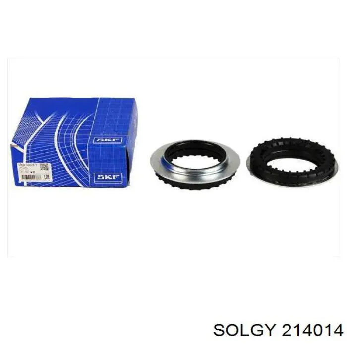 Rolamento de suporte do amortecedor dianteiro 214014 Solgy