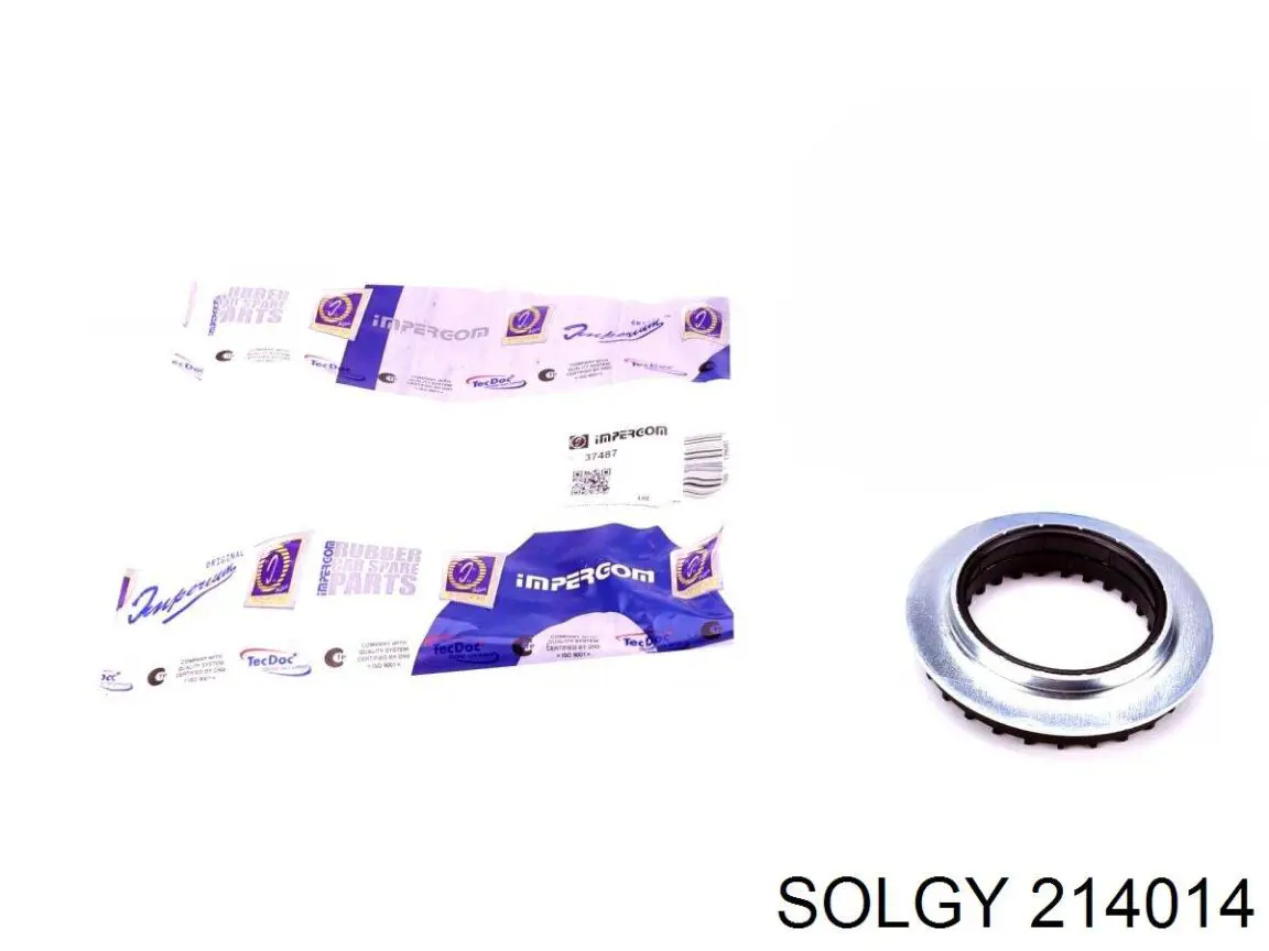 Rolamento de suporte do amortecedor dianteiro Solgy 214014