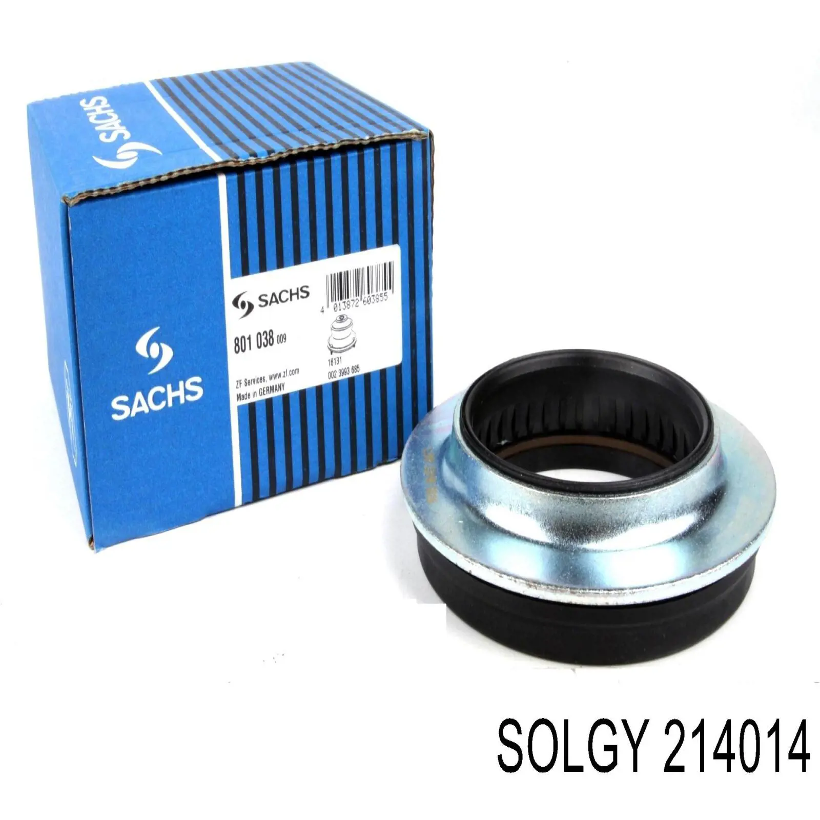 Rolamento de suporte do amortecedor dianteiro 214014 Solgy