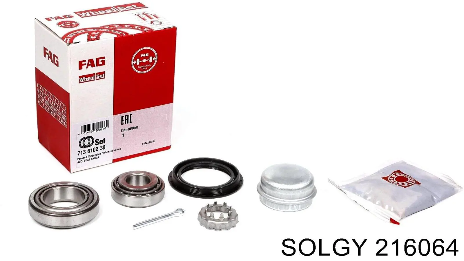 Compre 216064 Solgy Rolamento de cubo traseiro