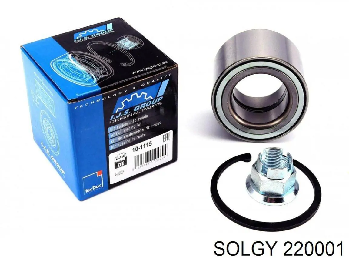 Sensor ABS traseiro 220001 Solgy
