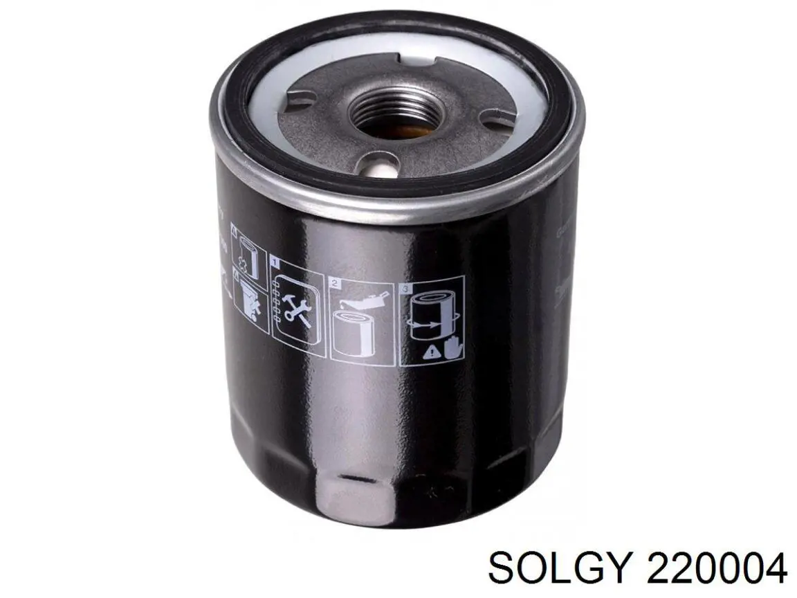 Sensor dianteiro de ABS 220004 Solgy
