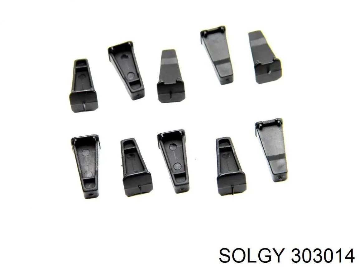303014 Solgy Placa sobreposta inferior da porta traseira esquerda