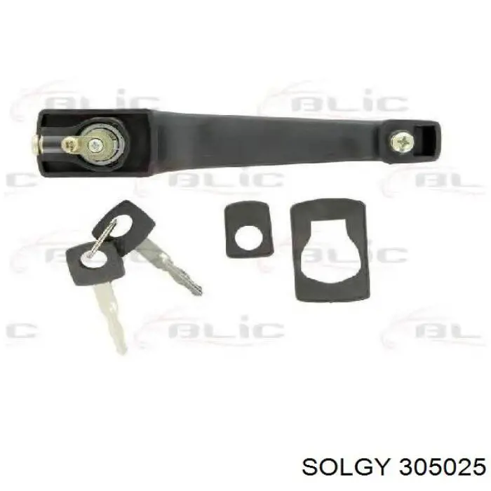 305025 Solgy Maçaneta externa da porta dianteira