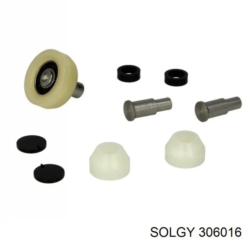 306016 Solgy Rolo direito inferior da porta lateral (deslizante)