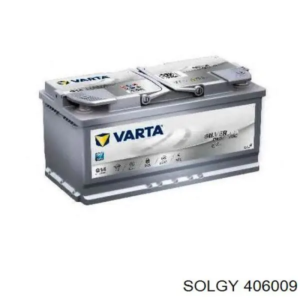 Bateria recarregável (PILHA) 406009 Solgy
