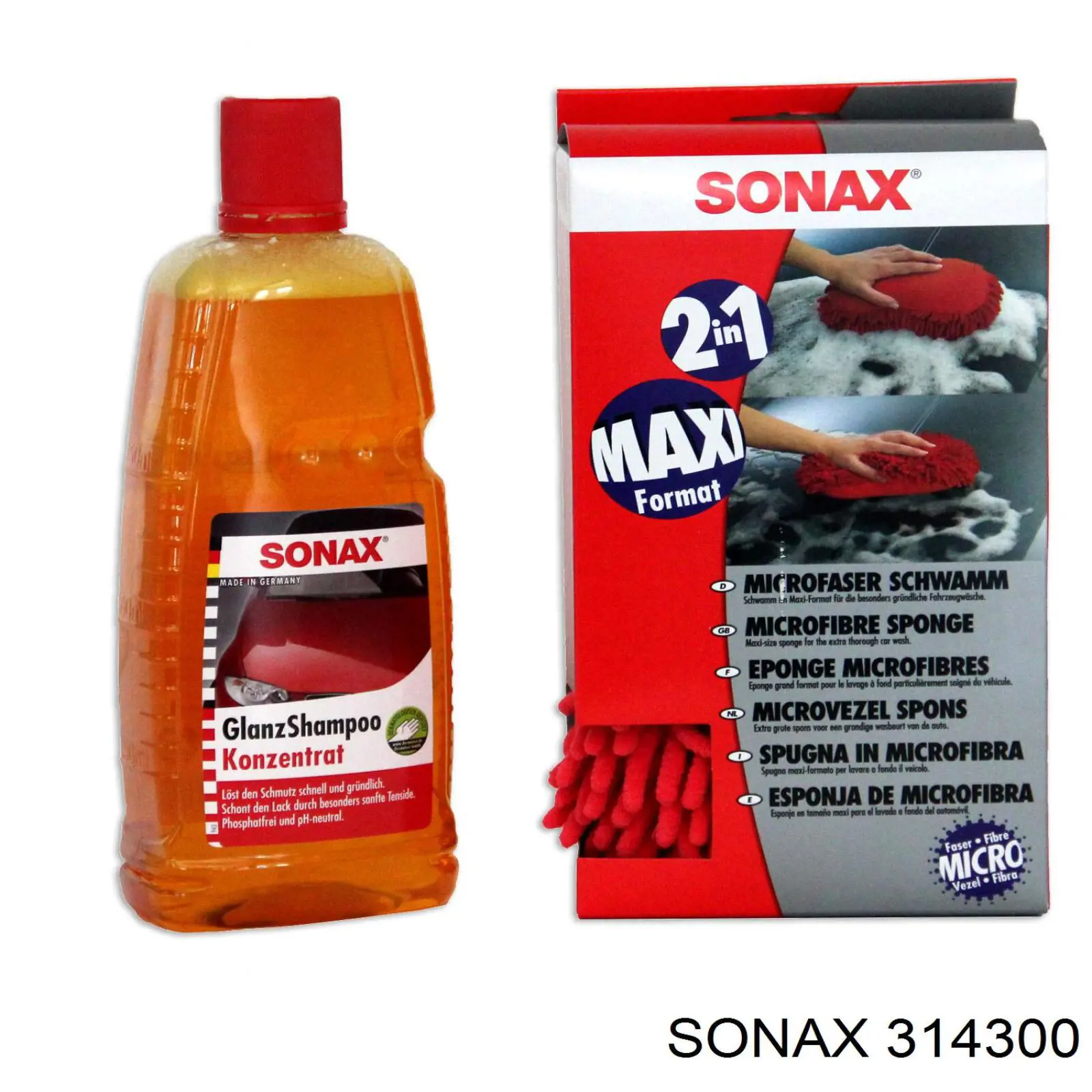 314300 Sonax Xampu para automóveis