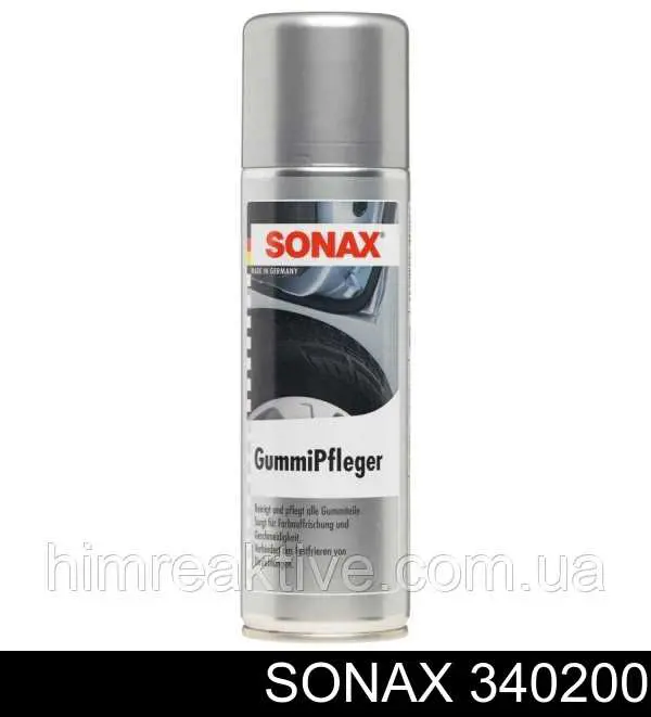 340200 Sonax Meio de tratamento das peças de borracha