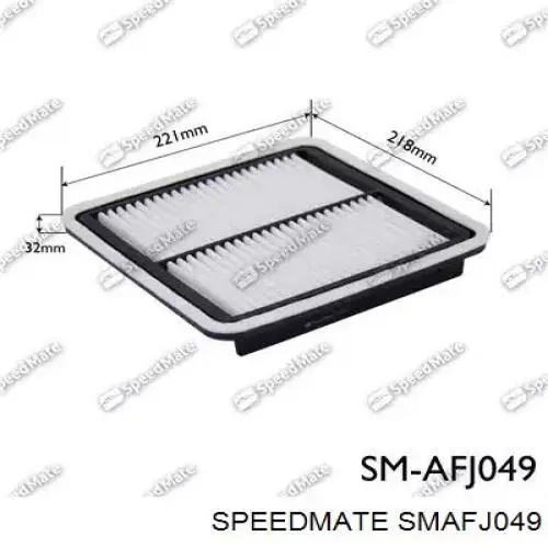 Compre SMAFJ049 Speedmate Filtro de ar