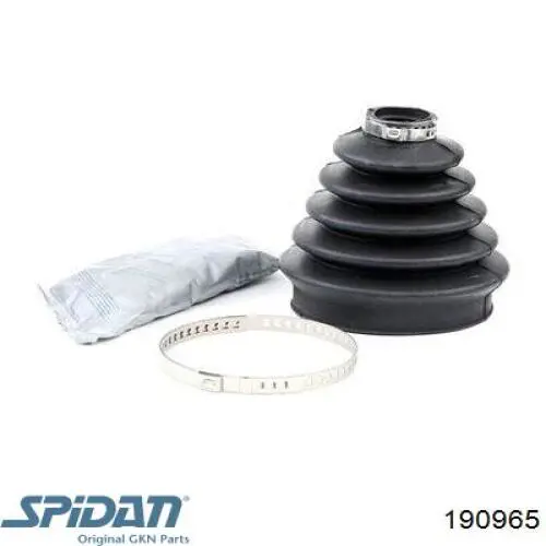 Bota de proteção externa de junta homocinética do semieixo dianteiro GKN-Spidan 190965 preço, a partir de 17,82 USD