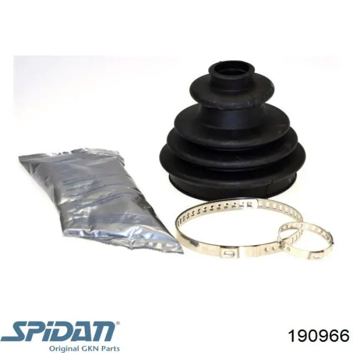 Bota de proteção externa de junta homocinética do semieixo dianteiro GKN-Spidan 190966 preço, a partir de 17,30 USD