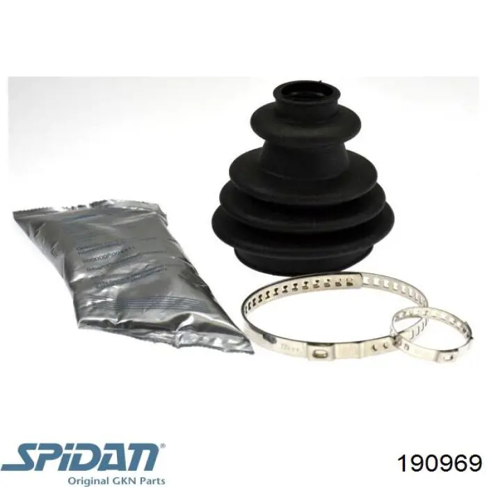 Bota de proteção interna de junta homocinética do semieixo dianteiro GKN-Spidan 190969 preço, a partir de 17,25 USD