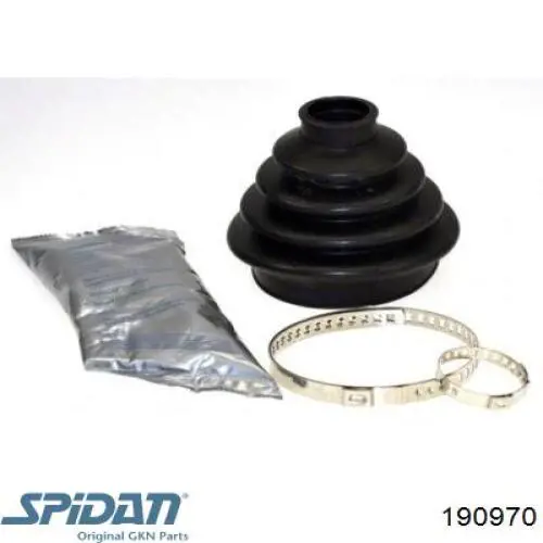 Bota de proteção externa esquerda de junta homocinética GKN-Spidan 190970 preço, a partir de 17,55 USD