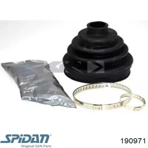 Bota de proteção externa de junta homocinética do semieixo dianteiro GKN-Spidan 190971 preço, a partir de 18,51 USD