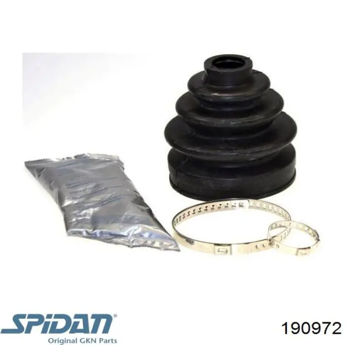 Bota de proteção externa de junta homocinética do semieixo dianteiro GKN-Spidan 190972 preço, a partir de 16,02 USD