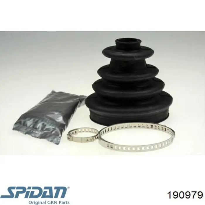 190979 GKN-Spidan Bota de proteção externa de junta homocinética do semieixo dianteiro