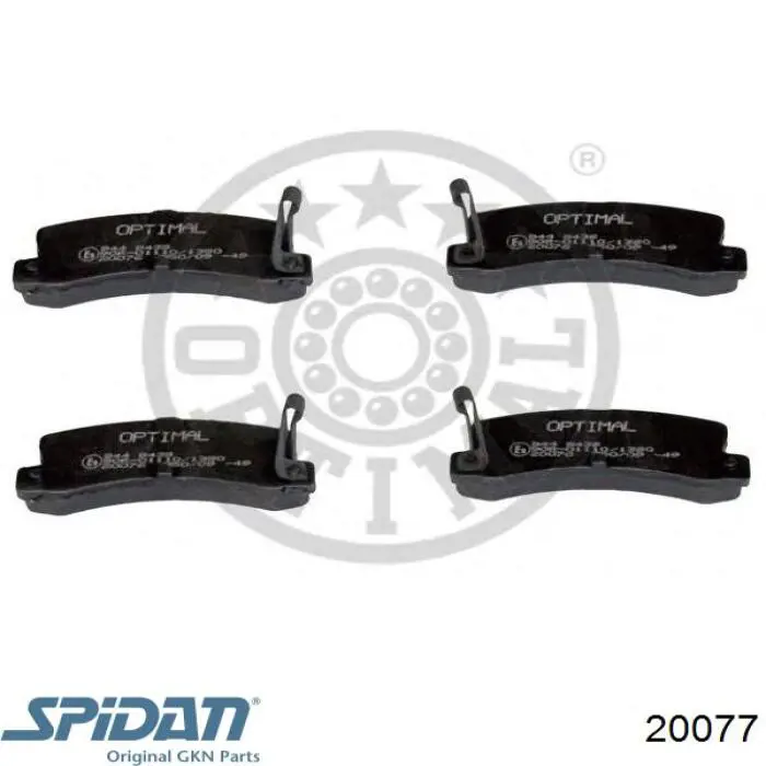 Compre 20077 GKN-Spidan Bota de proteção interna esquerda de junta homocinética do semieixo dianteiro