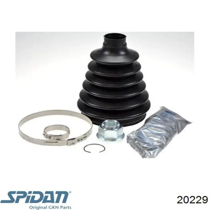 Compre 20229 GKN-Spidan Bota de proteção externa de junta homocinética do semieixo dianteiro