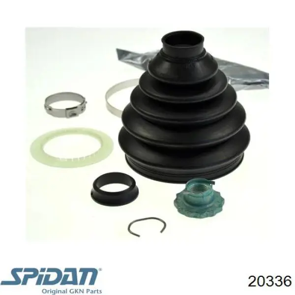 Compre 20336 GKN-Spidan Bota de proteção externa de junta homocinética do semieixo dianteiro