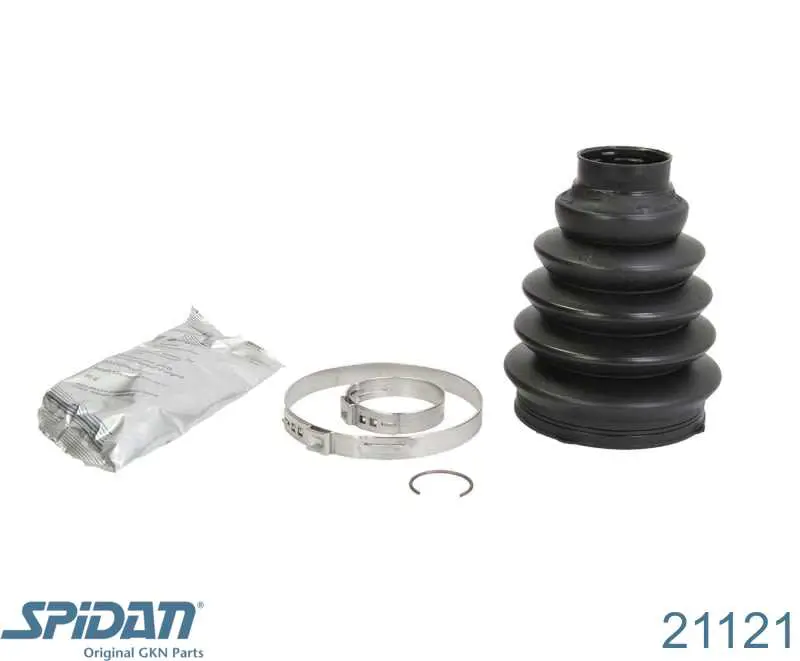 Bota de proteção externa de junta homocinética do semieixo dianteiro GKN-Spidan 21121 preço, a partir de 6,73 USD