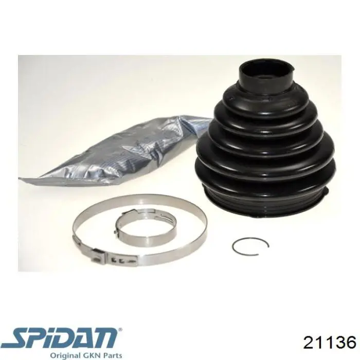 Compre 21136 GKN-Spidan Bota de proteção externa de junta homocinética do semieixo dianteiro