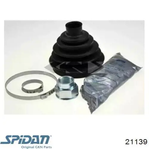 Bota de proteção externa de junta homocinética do semieixo dianteiro GKN-Spidan 21139 preço, a partir de 6,69 USD