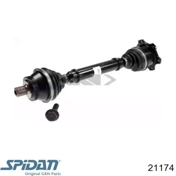 Semieixo (acionador) dianteiro direito 303315 GKN-Spidan