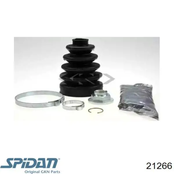 Bota de proteção externa de junta homocinética do semieixo dianteiro GKN-Spidan 21266 preço, a partir de 16,27 USD