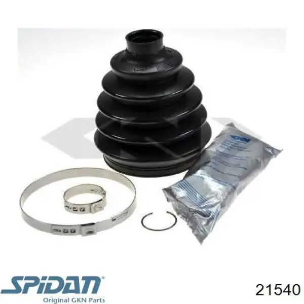 Bota de proteção externa de junta homocinética do semieixo dianteiro GKN-Spidan 21540 preço, a partir de 11,53 USD