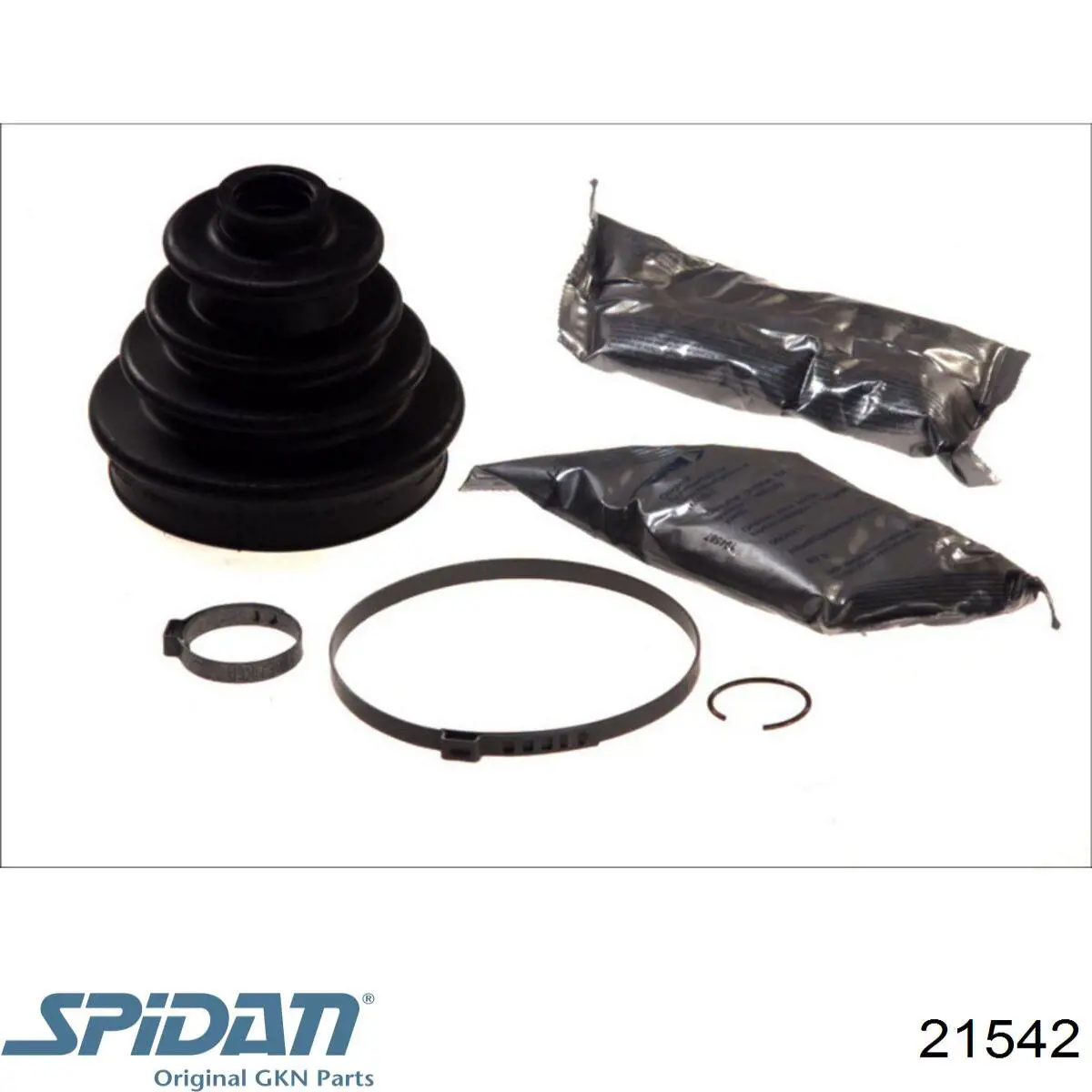 Bota de proteção externa de junta homocinética do semieixo dianteiro GKN-Spidan 21542 preço, a partir de 12,42 USD