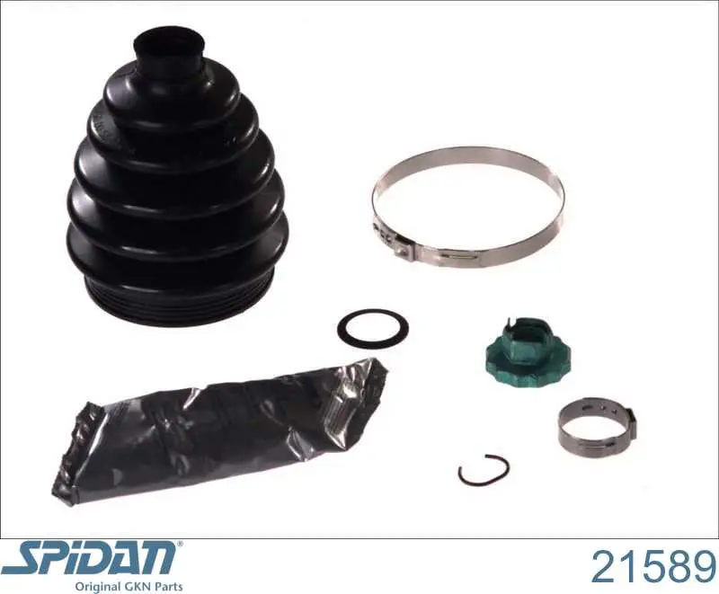Bota de proteção externa de junta homocinética do semieixo dianteiro GKN-Spidan 21589 preço, a partir de 17,20 USD