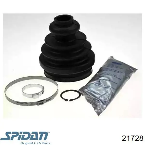 Bota de proteção interna de junta homocinética do semieixo dianteiro GKN-Spidan 21728 preço, a partir de 14,99 USD