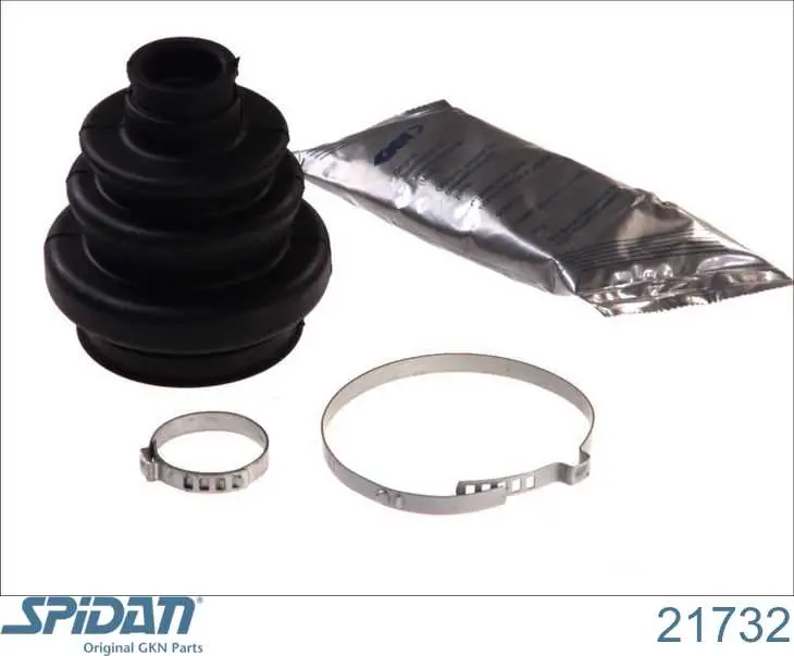 Bota de proteção externa de junta homocinética do semieixo traseiro GKN-Spidan 21732 preço, a partir de 18,83 USD