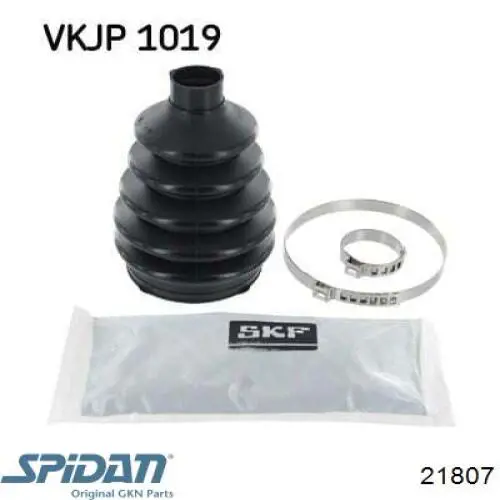 Compre 21807 GKN-Spidan Bota de proteção externa de junta homocinética do semieixo dianteiro