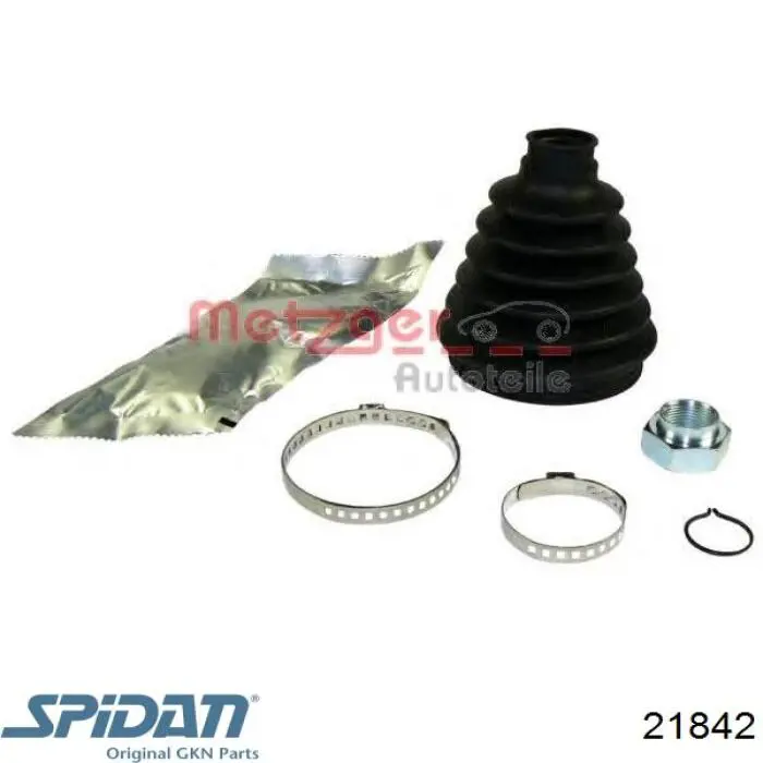 Compre 21842 GKN-Spidan Bota de proteção externa de junta homocinética do semieixo dianteiro