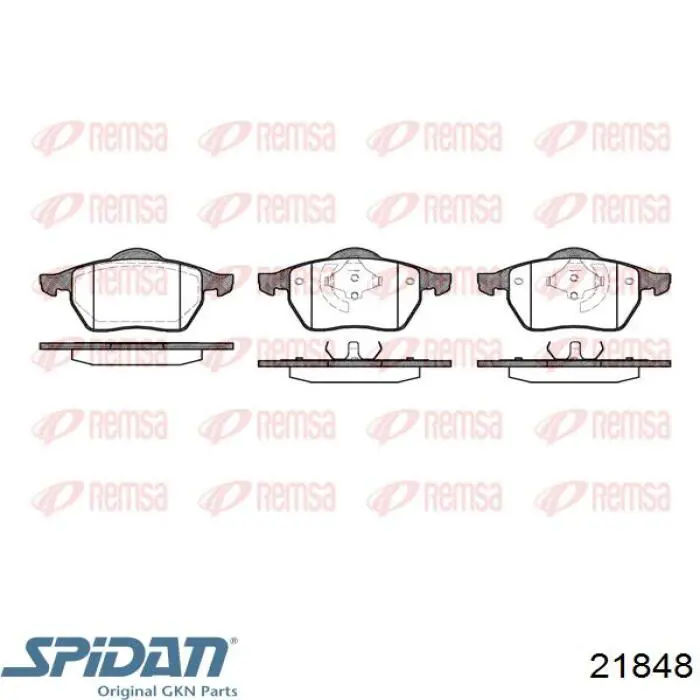 Compre 21848 GKN-Spidan Bota de proteção externa de junta homocinética do semieixo dianteiro