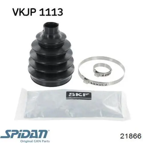 Compre 21866 GKN-Spidan Bota de proteção externa de junta homocinética do semieixo dianteiro