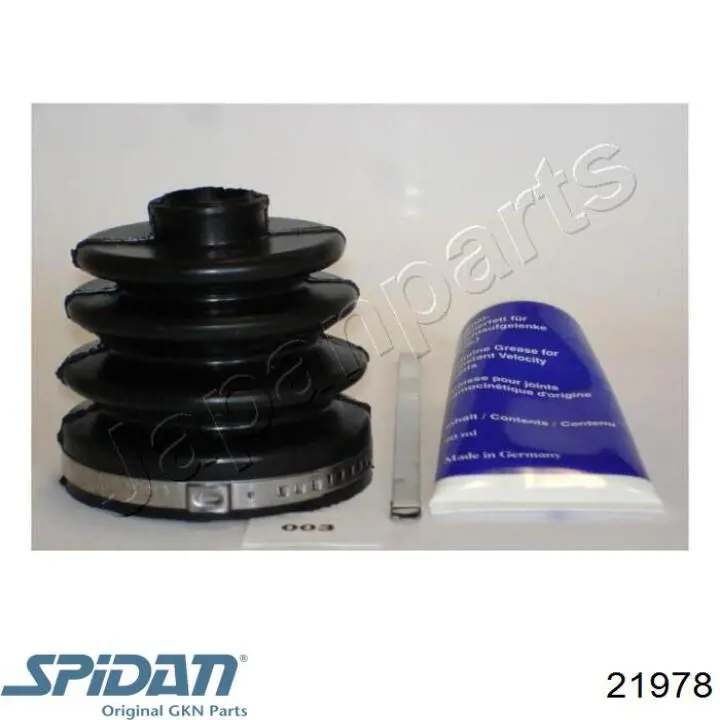 Bota de proteção externa de junta homocinética do semieixo dianteiro GKN-Spidan 21978 preço, a partir de 13,17 USD