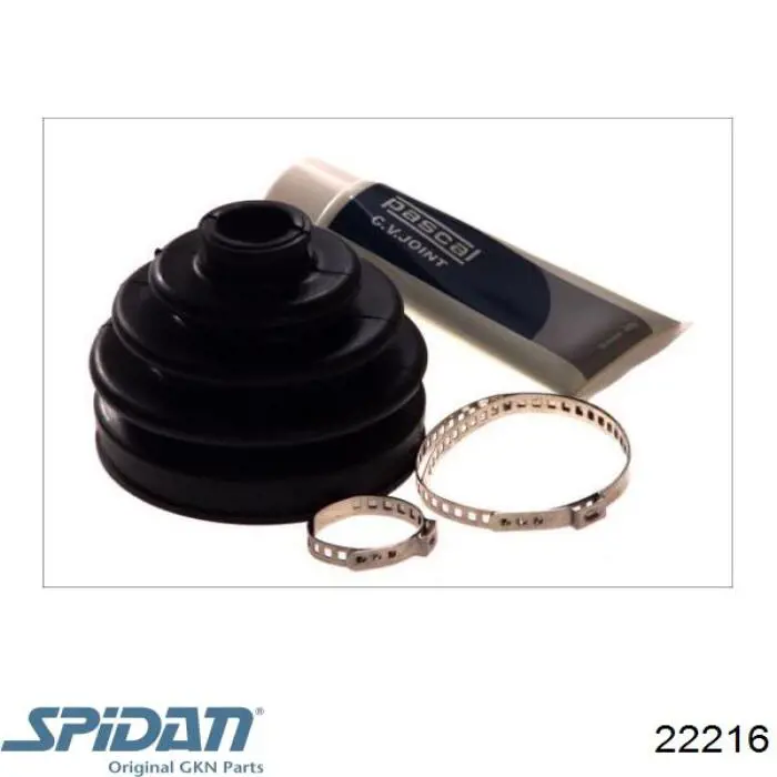 Compre 22216 GKN-Spidan Bota de proteção externa de junta homocinética do semieixo dianteiro