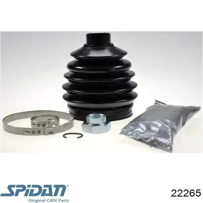 Bota de proteção externa de junta homocinética do semieixo dianteiro GKN-Spidan 22265 preço, a partir de 18,90 USD
