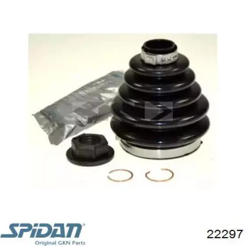Compre 22297 GKN-Spidan Bota de proteção externa de junta homocinética do semieixo dianteiro