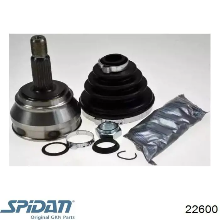 Junta homocinética externa dianteira GKN-Spidan 22600 preço, a partir de 37,82 USD
